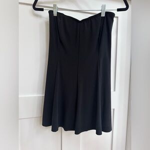 Norma Kamali strapless skirt bathing suit.